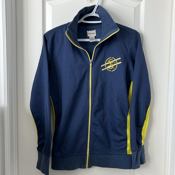 RARE Vintage Diesel Collared Zip Up - Picture 1 of 5